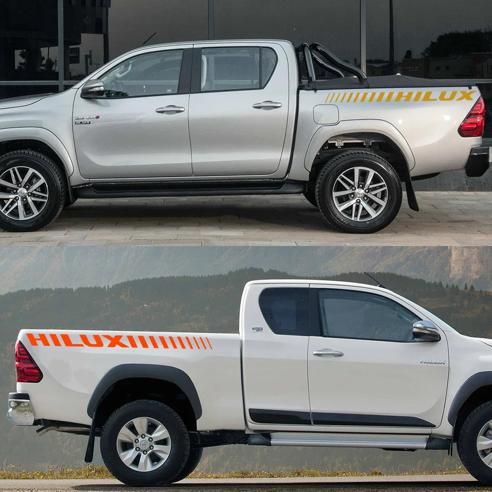 Vinyl Side Stripes Stickers, Hilux Vigo & Revo