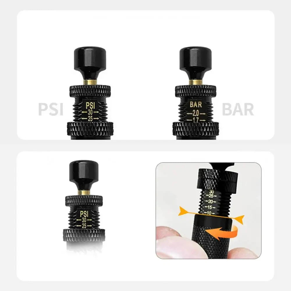 Automatic Tire Deflator, 4 Pieces, Valve Deflation
