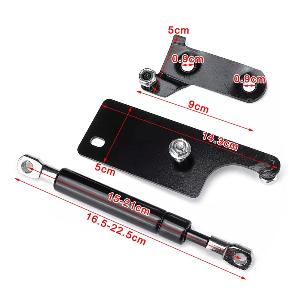 Rear Tailgate Slow Down Support Rod, Lift Strut Bar, Gas Shock Damper, Toyota Hilux Revo, 2015-2021