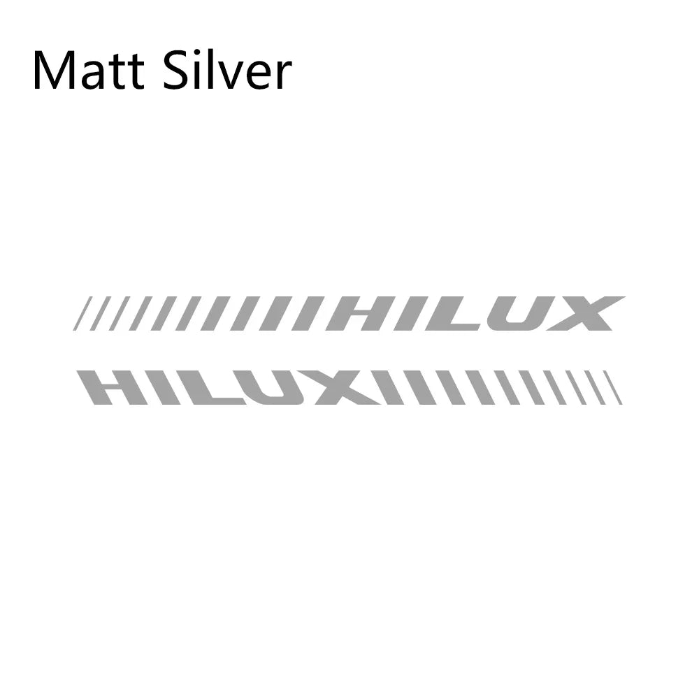 Vinyl Side Stripes Stickers, Hilux Vigo & Revo