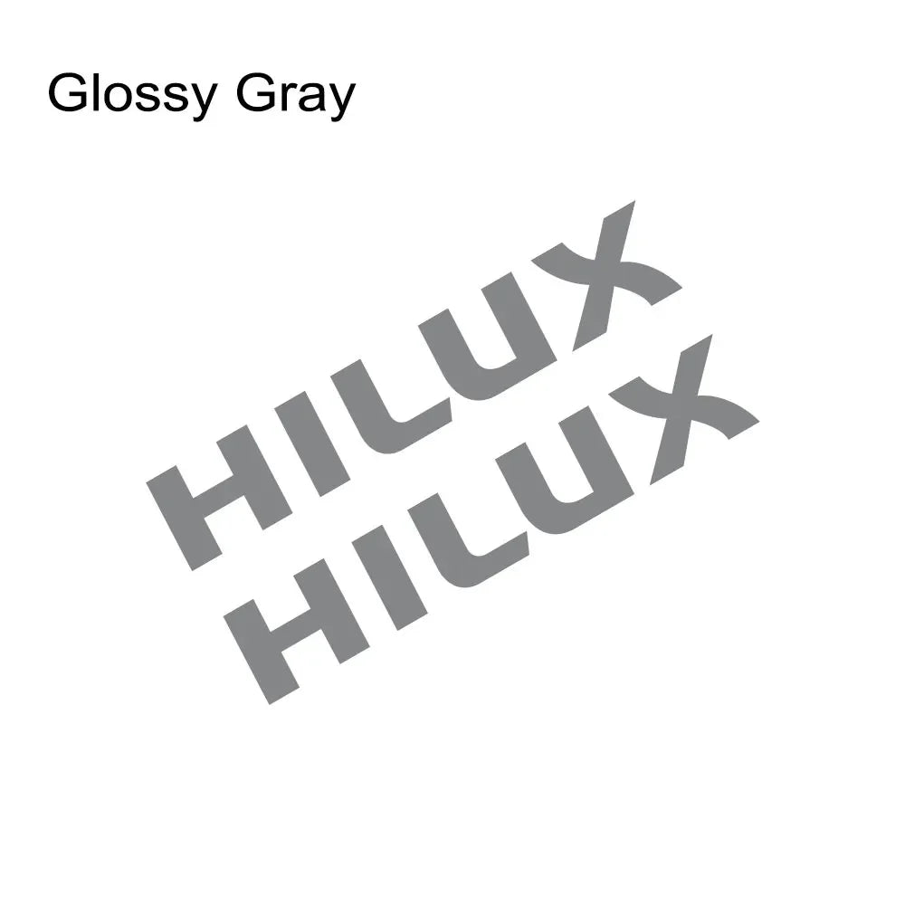 Vinyl Body Side Stickers, 2Pcs, Toyota Hilux Revo/Vigo