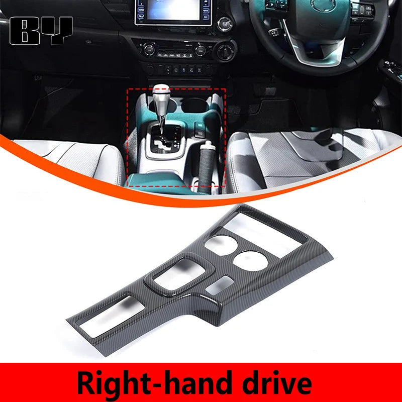 Carbon Fiber Interior Trim Covers, Toyota Hilux Revo, 2015-2020