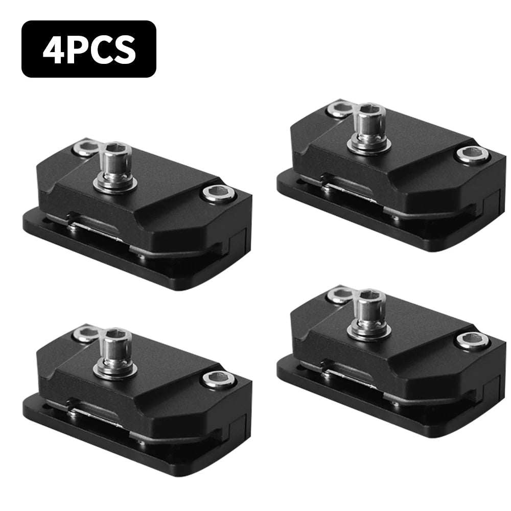 Universal Car Hood Spotlight Base, Light Bracket Mounting Clip, LED Work Light Mount Clamp